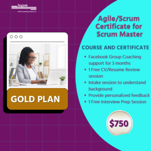 Scrum Master Certified Gold indivPlan